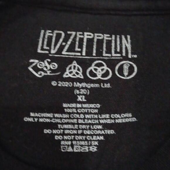 Led-Zeppelin, XL, Tshirt, United States of America, 1977. Band Tshirt Music Gro - Picture 3 of 4